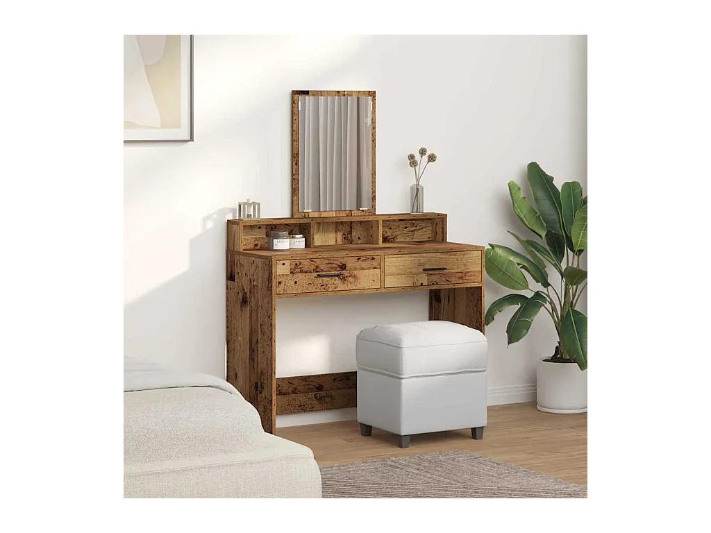 Kaptafel Antiek hout 100 x 41 x 140 cm Bewerkt hout