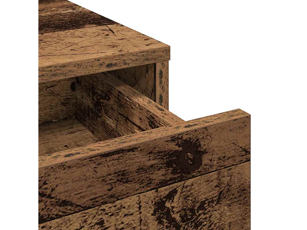 Kaptafel Antiek hout 100 x 41 x 140 cm Bewerkt hout