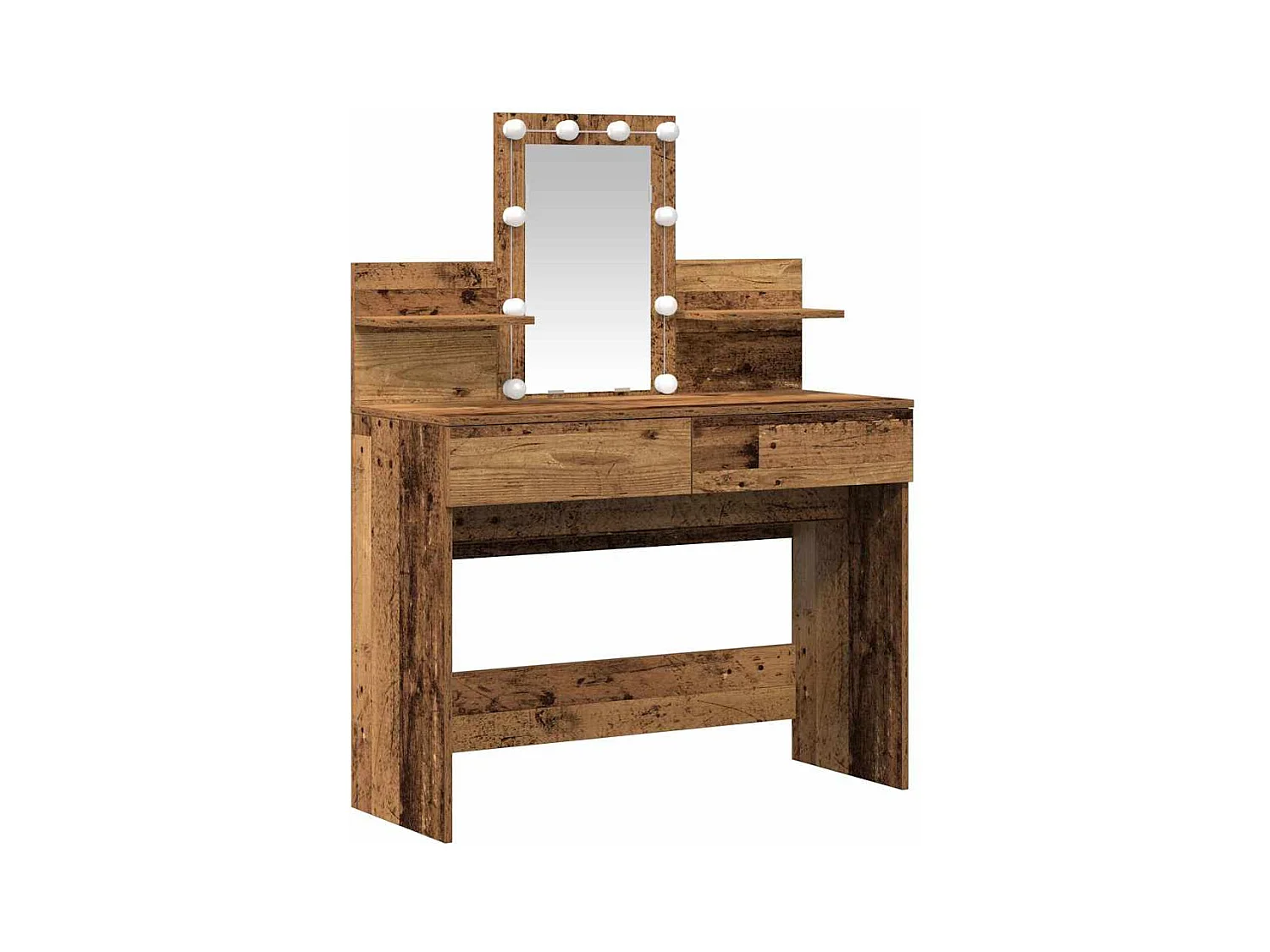 Coiffeuse Bois Ancien 100 x 40 x 130 cm Bois d'ingénierie