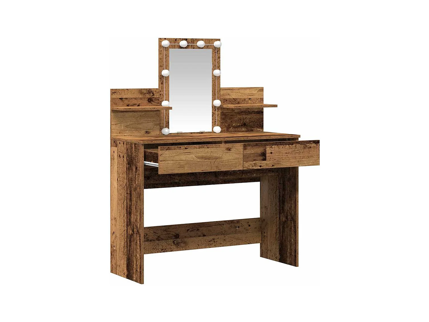 Coiffeuse Bois Ancien 100 x 40 x 130 cm Bois d'ingénierie