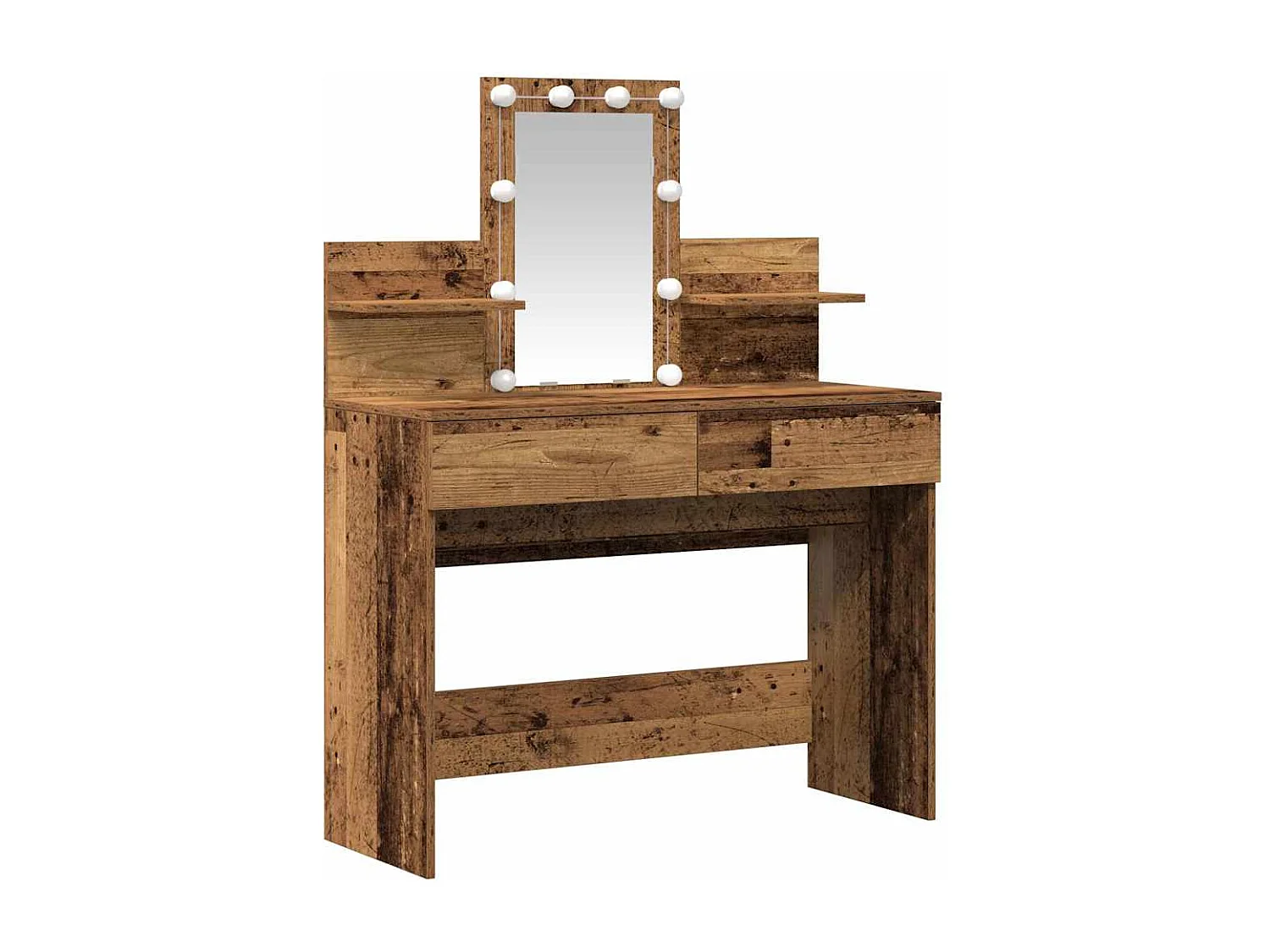 Coiffeuse Bois Ancien 100 x 40 x 130 cm Bois d'ingénierie