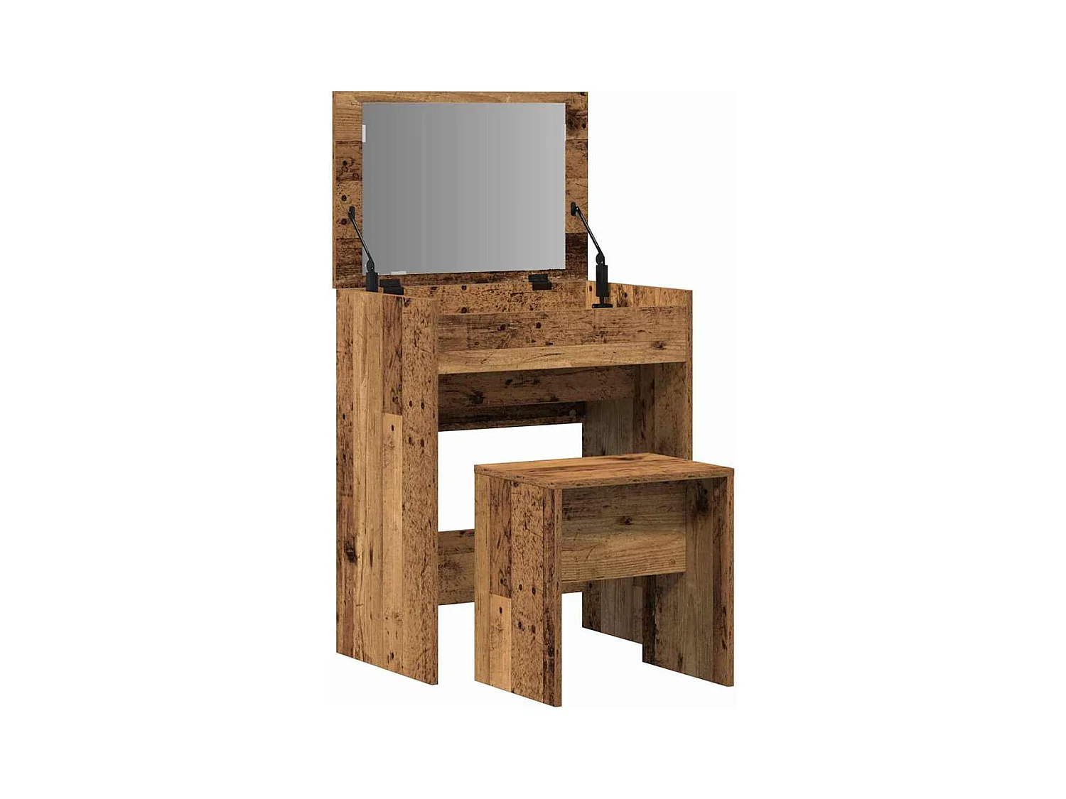 Coiffeuse Bois Ancien 60 x 40 x 75 cm Bois d'ingénierie