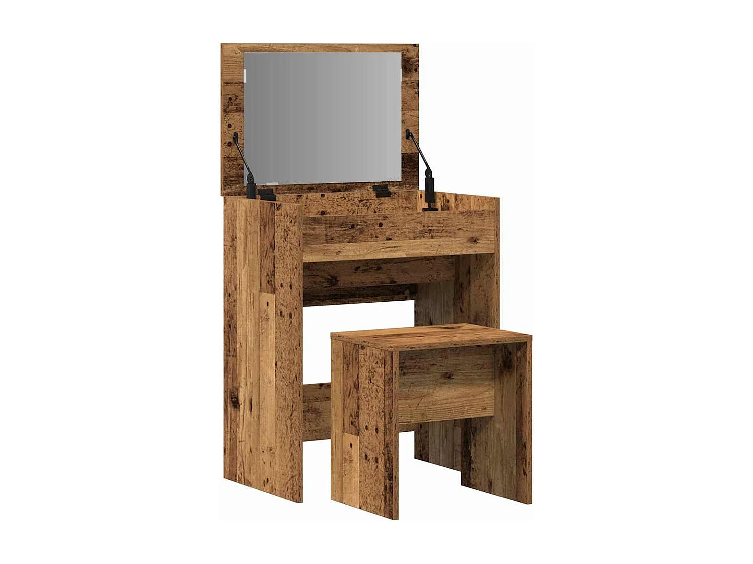 Coiffeuse Bois Ancien 60 x 40 x 75 cm Bois d'ingénierie