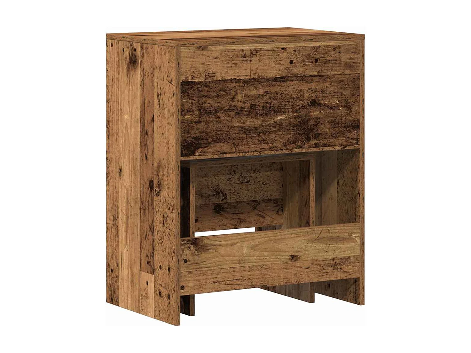 Coiffeuse Bois Ancien 60 x 40 x 75 cm Bois d'ingénierie