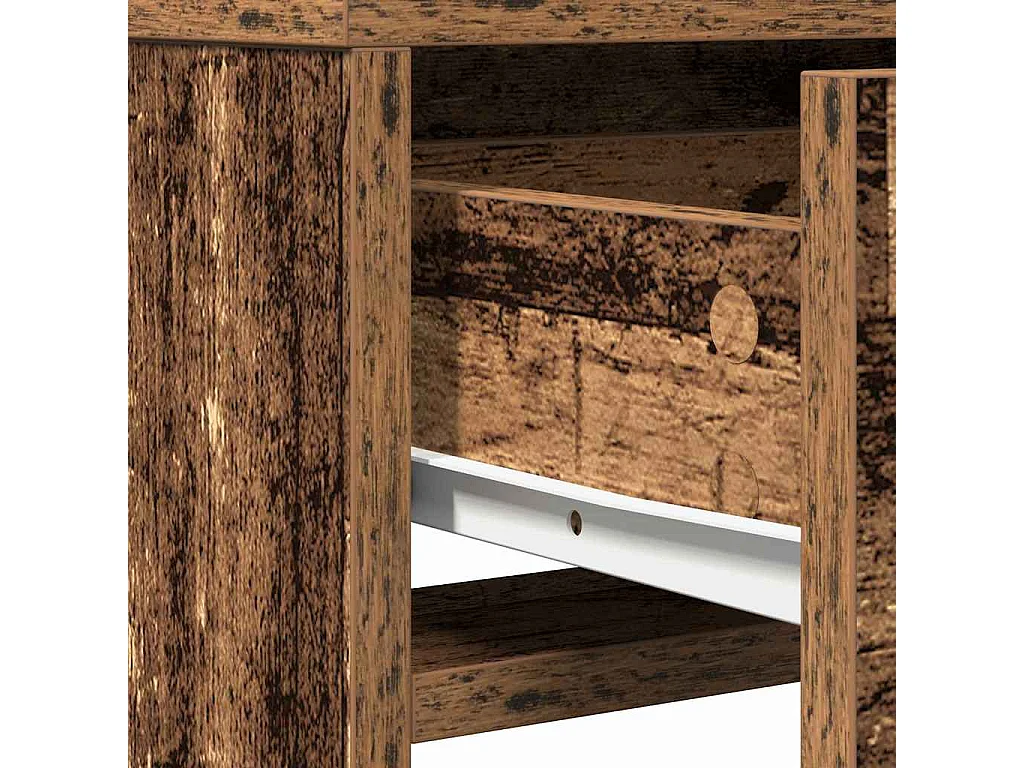 Kaptafel Antiek hout 50 x 41 x 140 cm Bewerkt hout