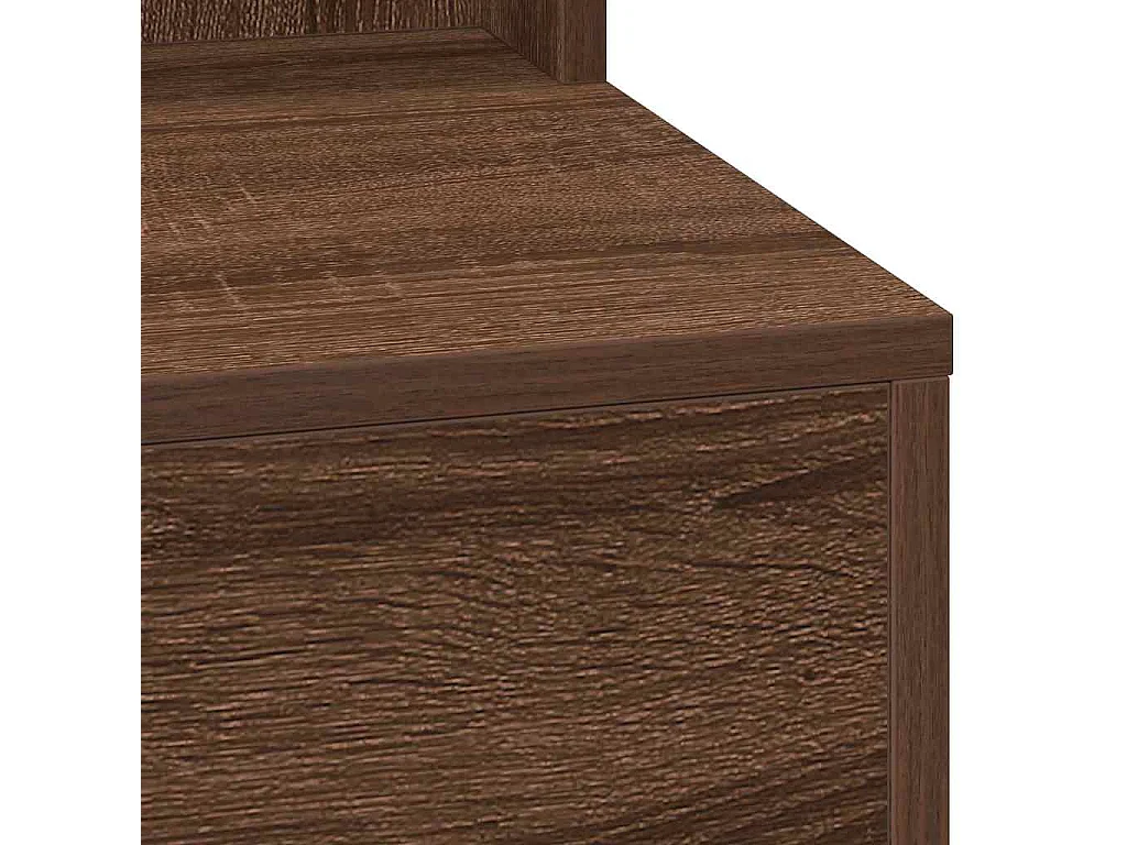 Coiffeuse Chêne brun 100 x 41 x 135 cm Bois d'ingénierie