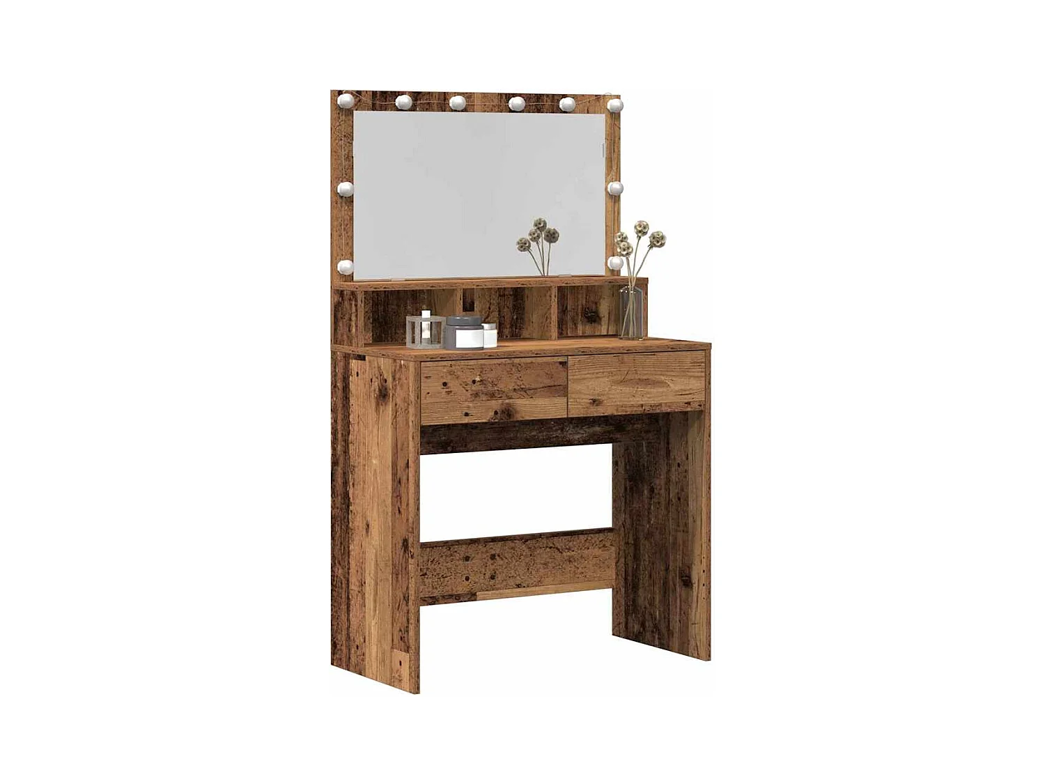 Table de Toilette avec tiroir Bois ancien 80 x 41 x 134.5 cm