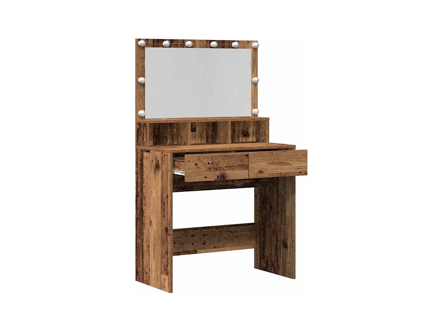 Table de Toilette avec tiroir Bois ancien 80 x 41 x 134.5 cm