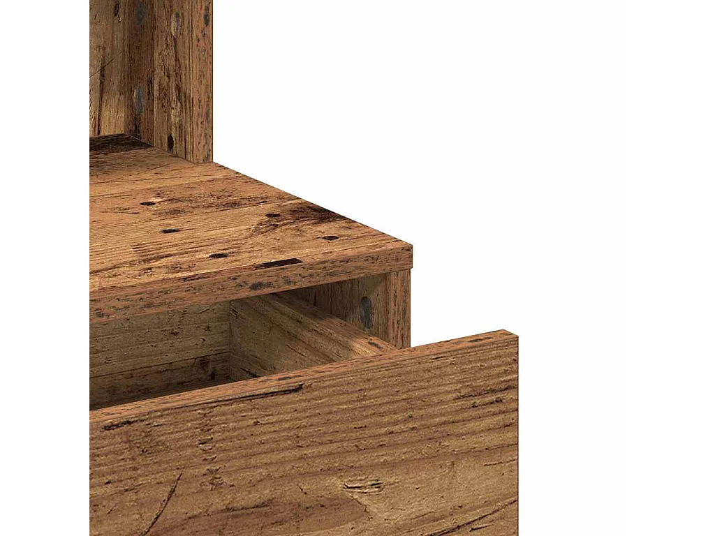 Table de Toilette avec tiroir Bois ancien 80 x 41 x 134.5 cm