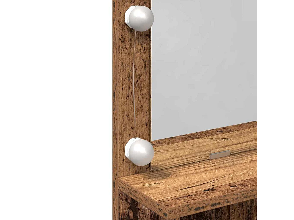 Table de Toilette avec tiroir Bois ancien 80 x 41 x 134.5 cm