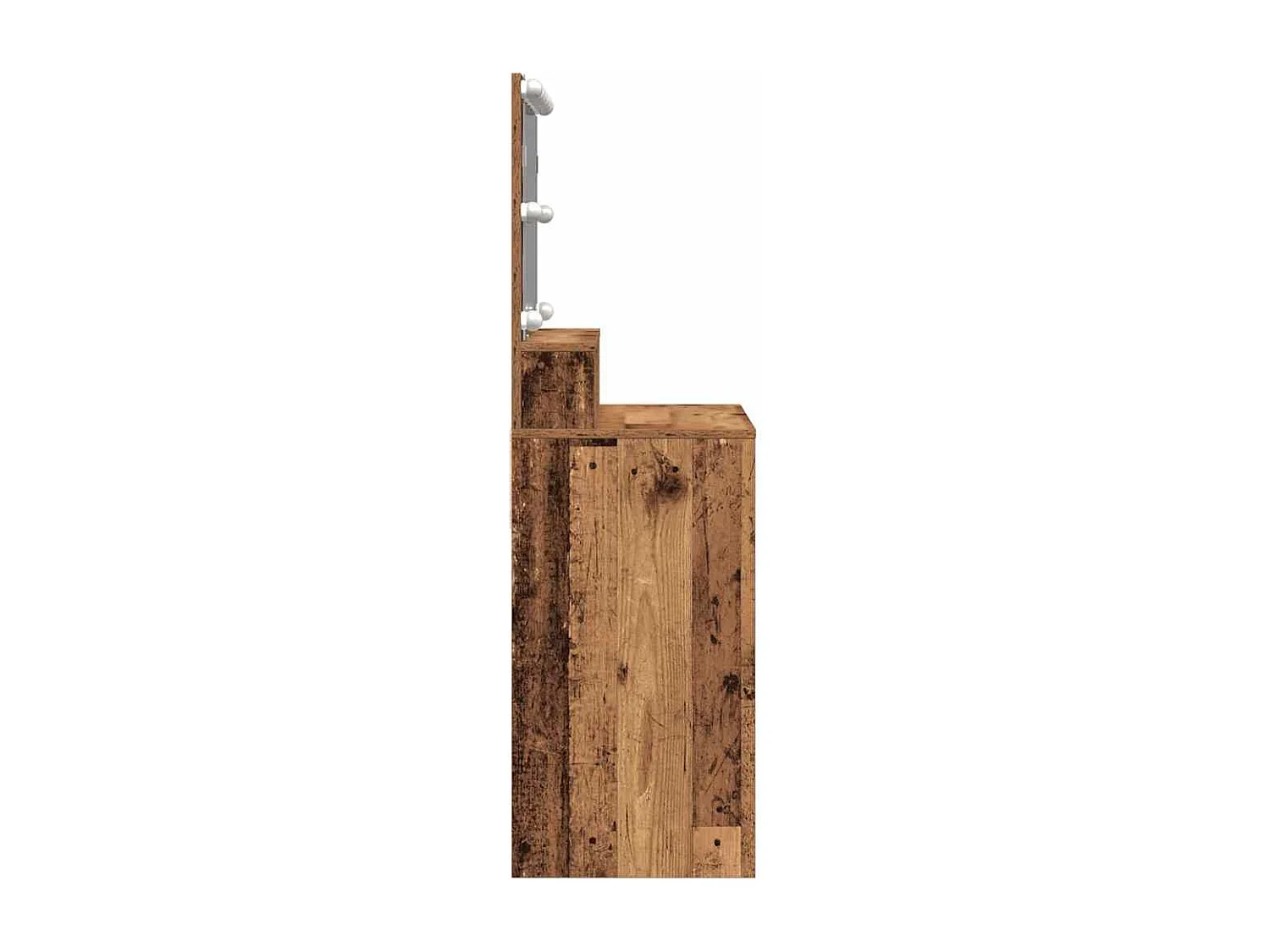 Kaptafel met lade Antiek hout 80 x 41 x 134,5 cm
