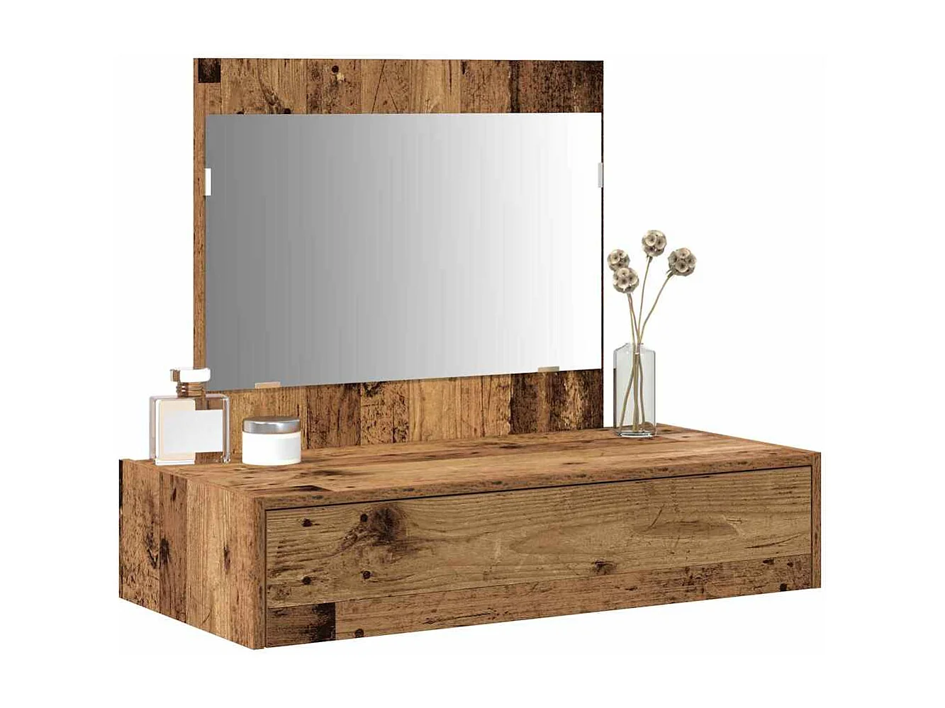 Table de Toilette Marron 83 x 40 x 70 cm Bois d'ingénierie