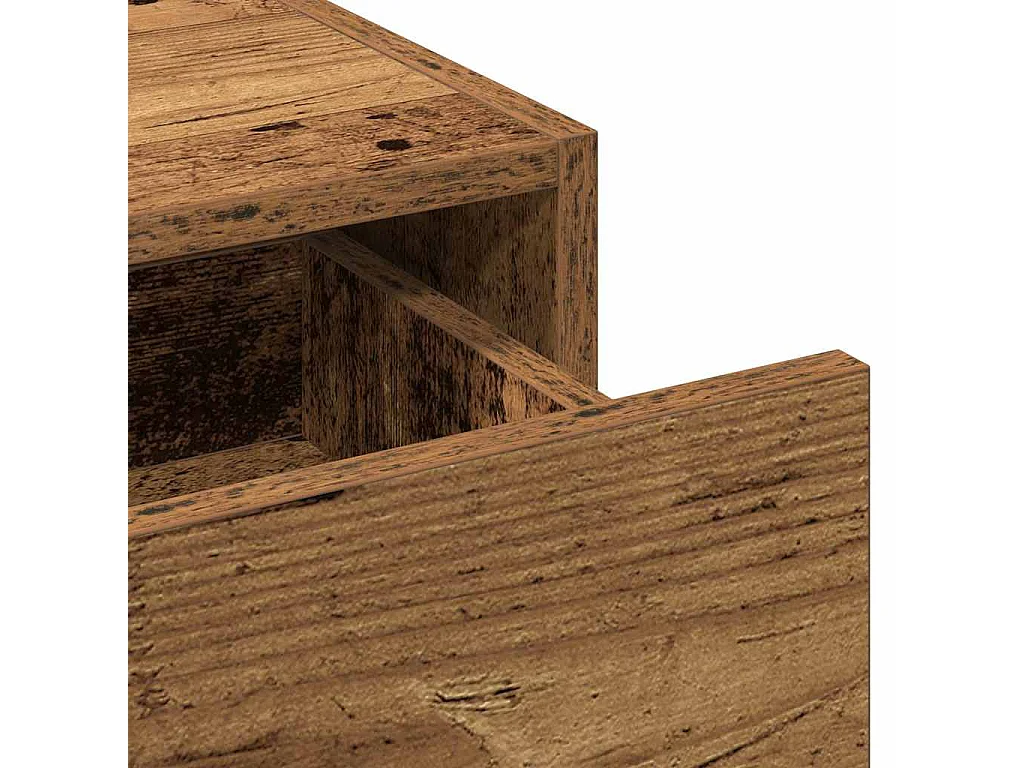 Table de Toilette Marron 83 x 40 x 70 cm Bois d'ingénierie