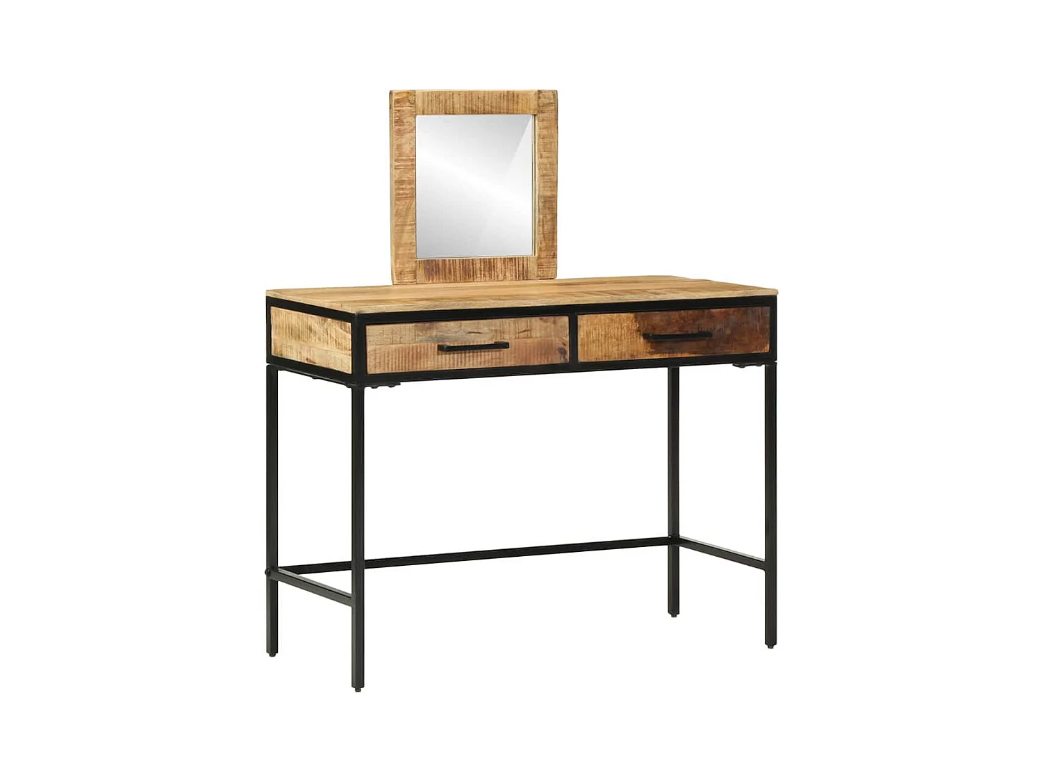 Table de Toilette avec tiroir Marron 100 x 40 x 120 cm