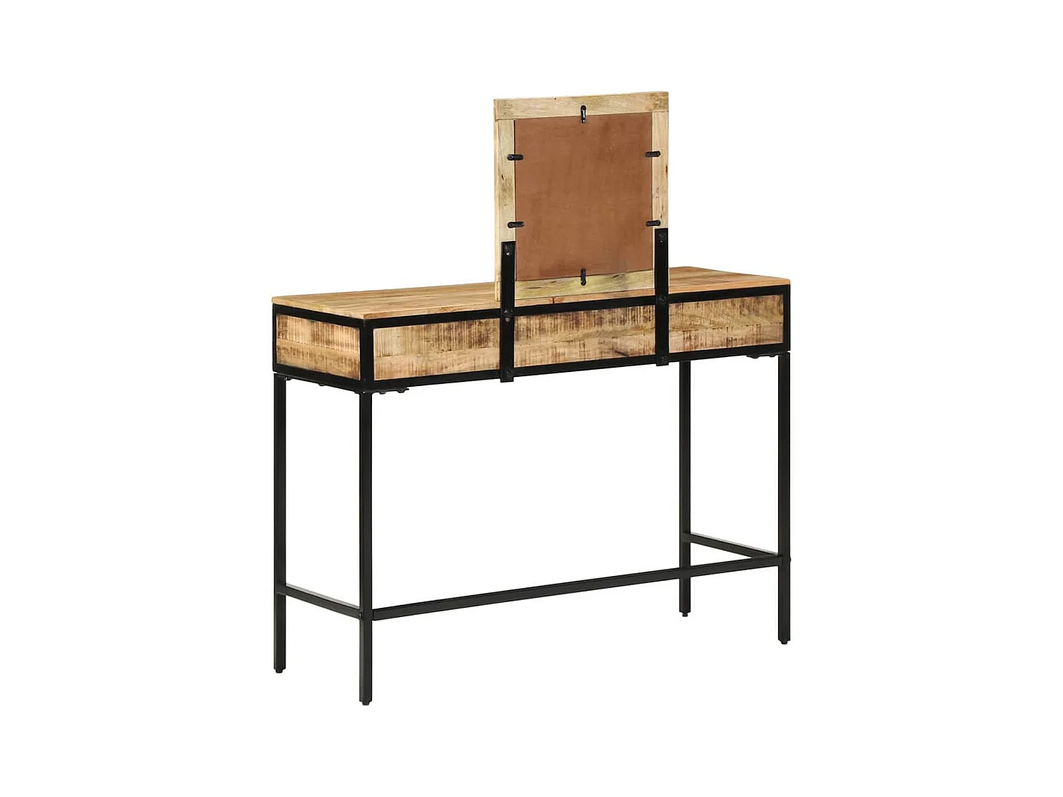 Table de Toilette avec tiroir Marron 100 x 40 x 120 cm