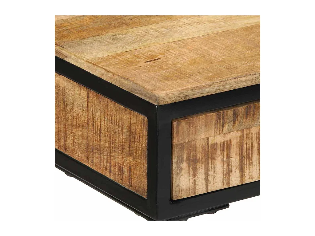 Table de Toilette avec tiroir Marron 100 x 40 x 120 cm