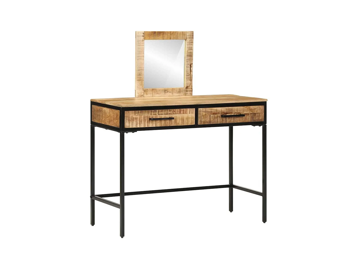 Schminktisch mit Schublade Braun 100 x 40 x 120 cm