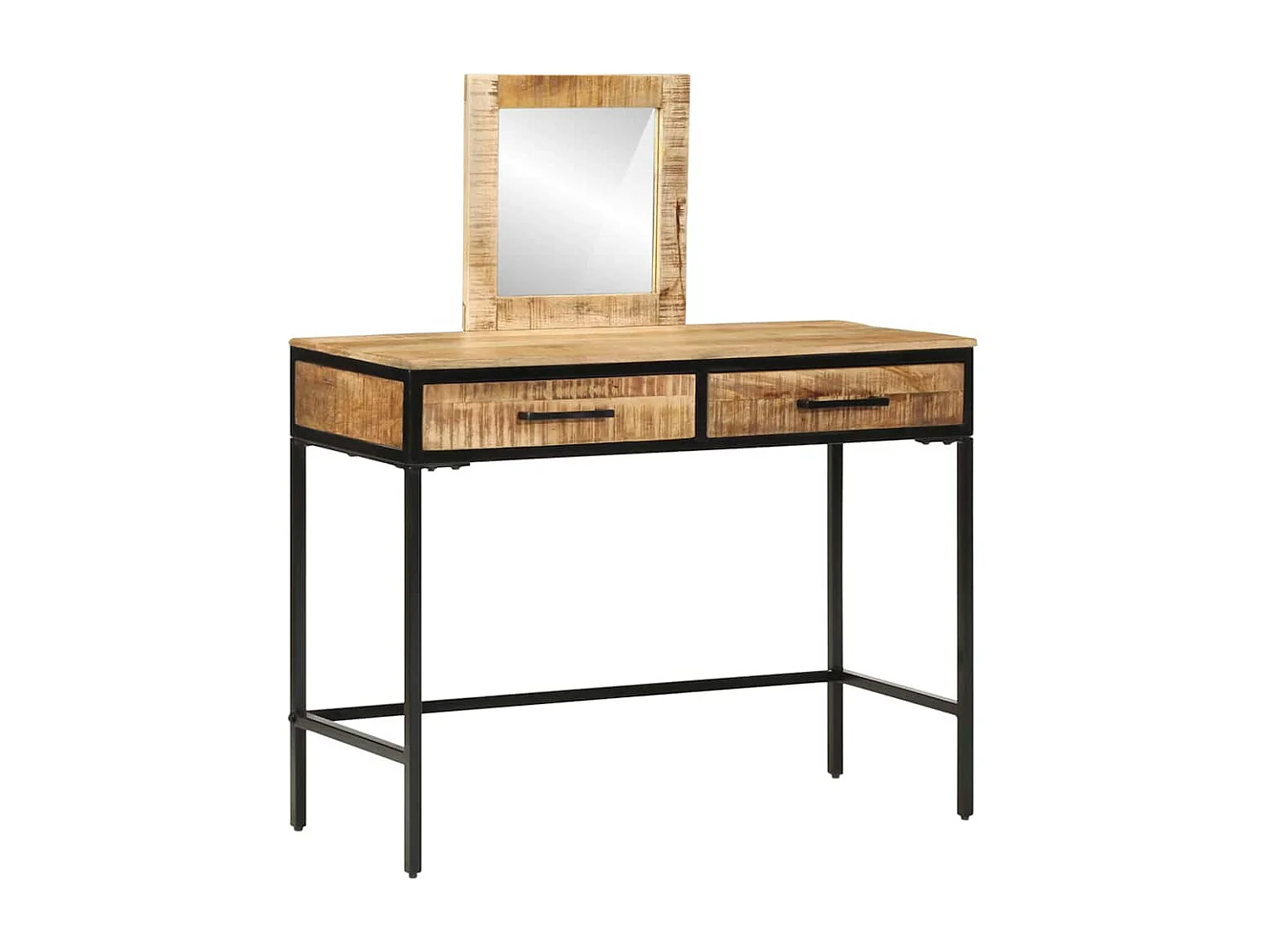 Table de Toilette avec tiroir Marron 100 x 40 x 120 cm