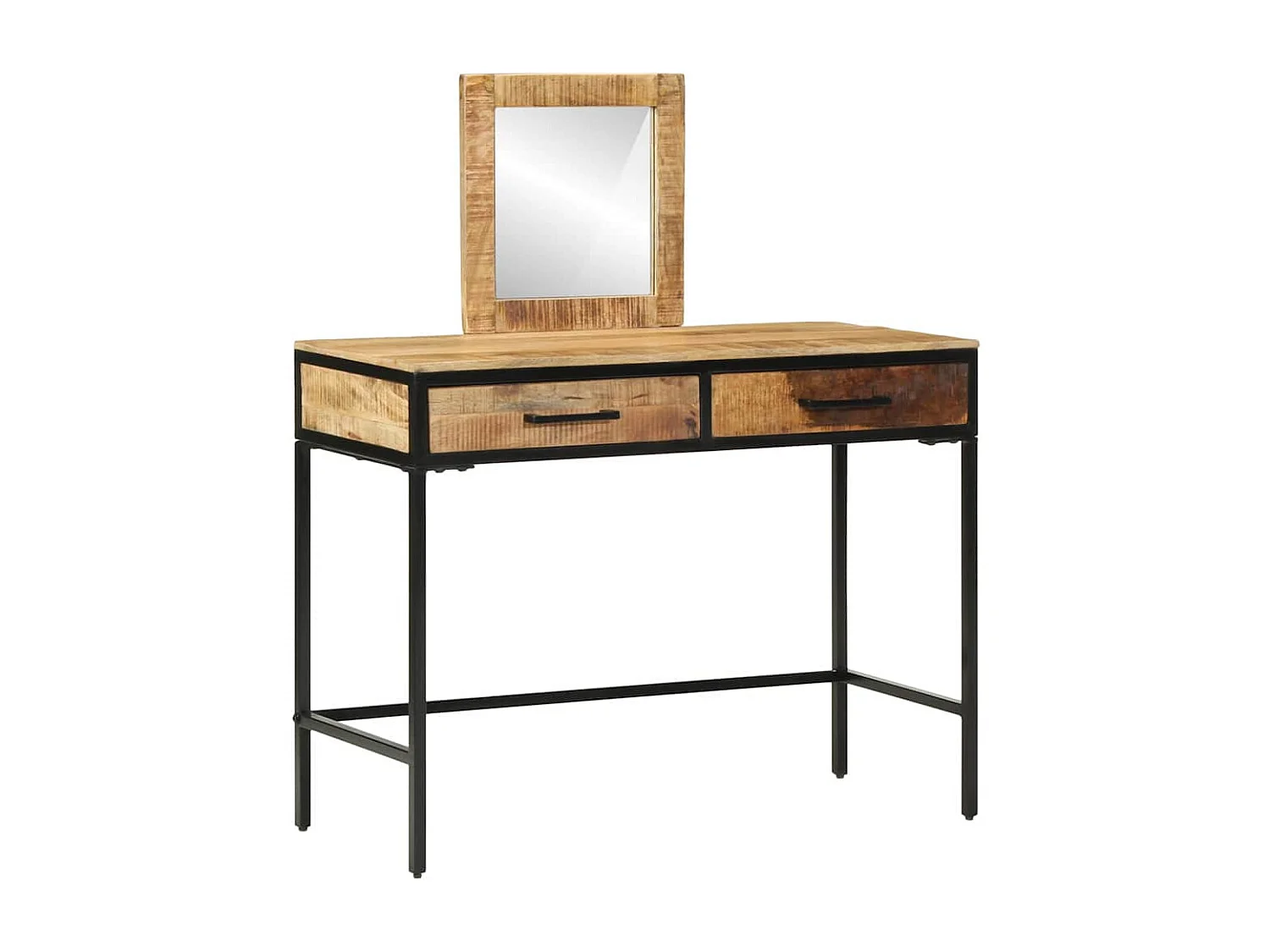 Table de Toilette avec tiroir Marron 100 x 40 x 120 cm