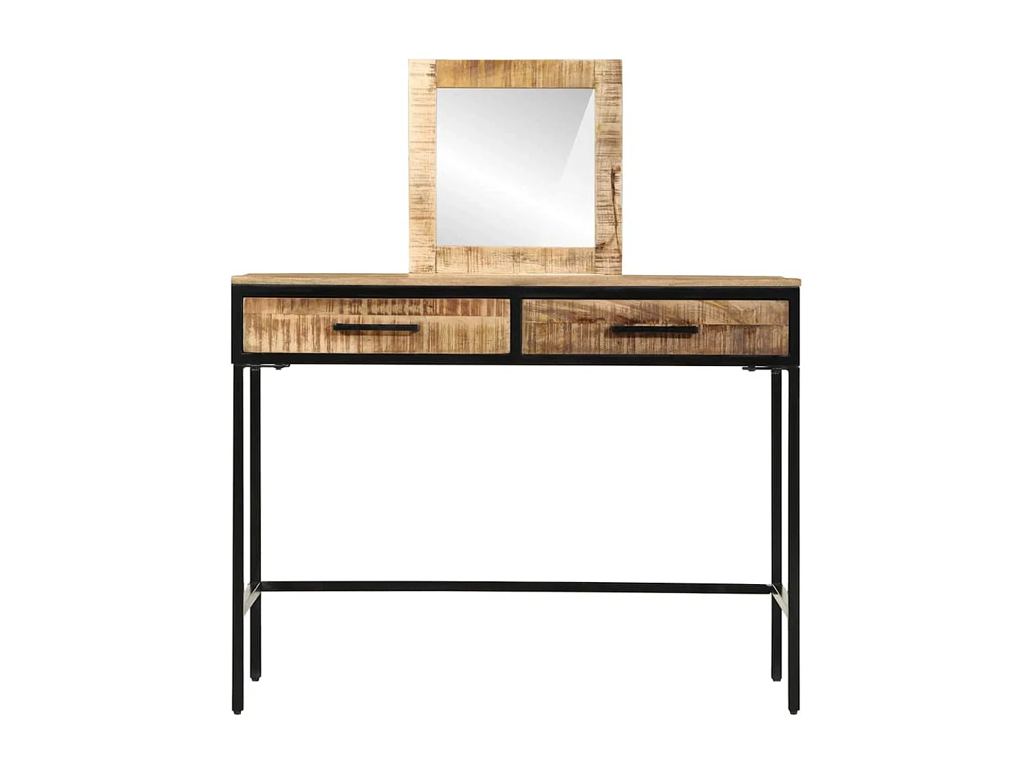 Table de Toilette avec tiroir Marron 100 x 40 x 120 cm