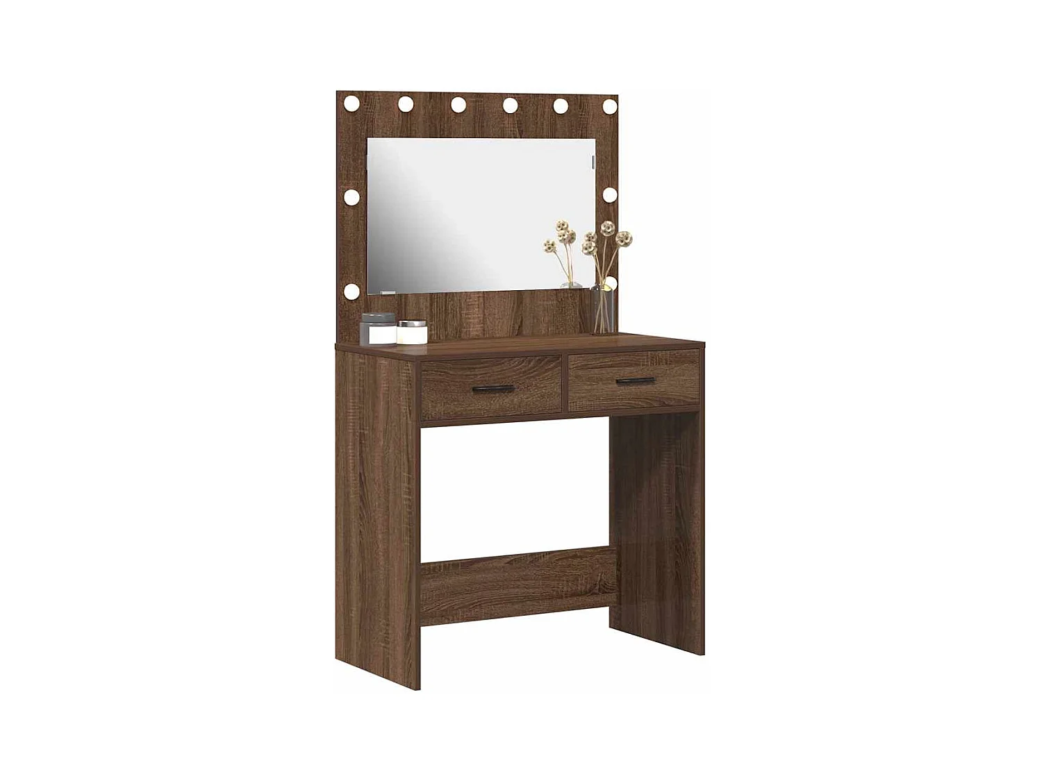 Kaptafel Bruin eiken 78,5 x 41 x 135 cm Technisch hout