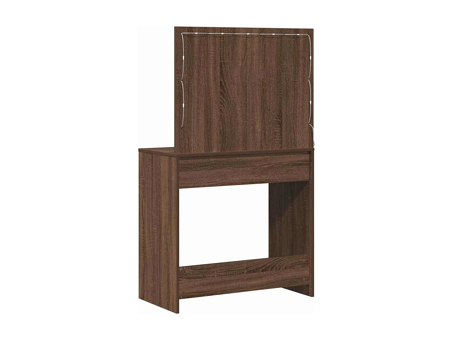 Kaptafel Bruin eiken 78,5 x 41 x 135 cm Technisch hout