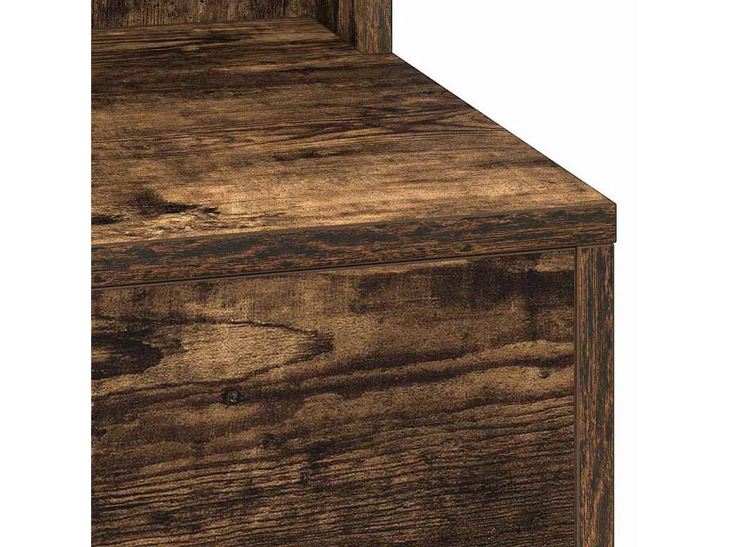 Coiffeuse Chêne fumé 50 x 41 x 135 cm Bois d'ingénierie