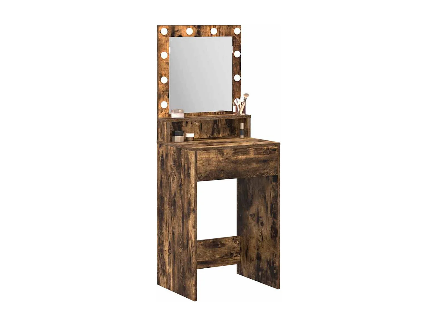 Coiffeuse Chêne fumé 50 x 41 x 135 cm Bois d'ingénierie