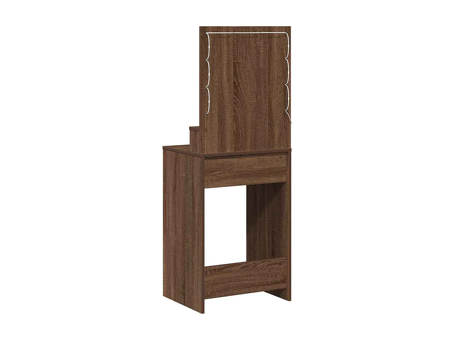 Coiffeuse Chêne marron 50 x 41 x 135 cm Bois d'ingénierie