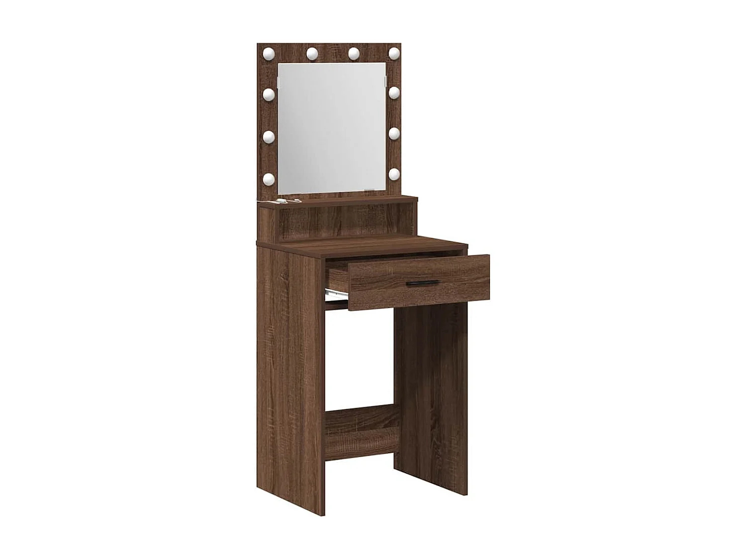 Coiffeuse Chêne marron 50 x 41 x 135 cm Bois d'ingénierie