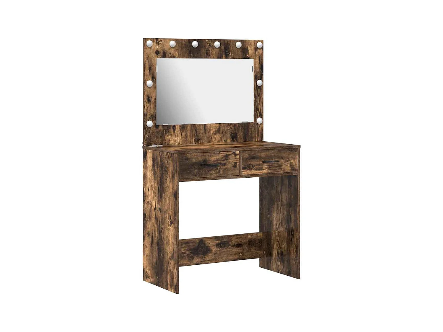 Kaptafel Gerookt eiken 78,5 x 41 x 135 cm Technisch hout