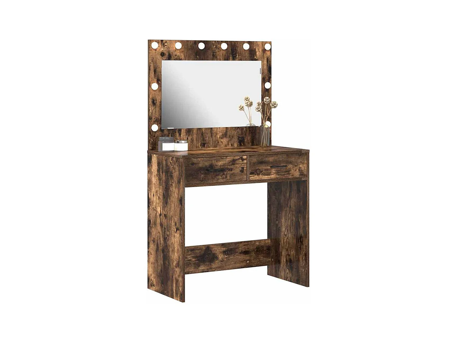 Kaptafel Gerookt eiken 78,5 x 41 x 135 cm Technisch hout