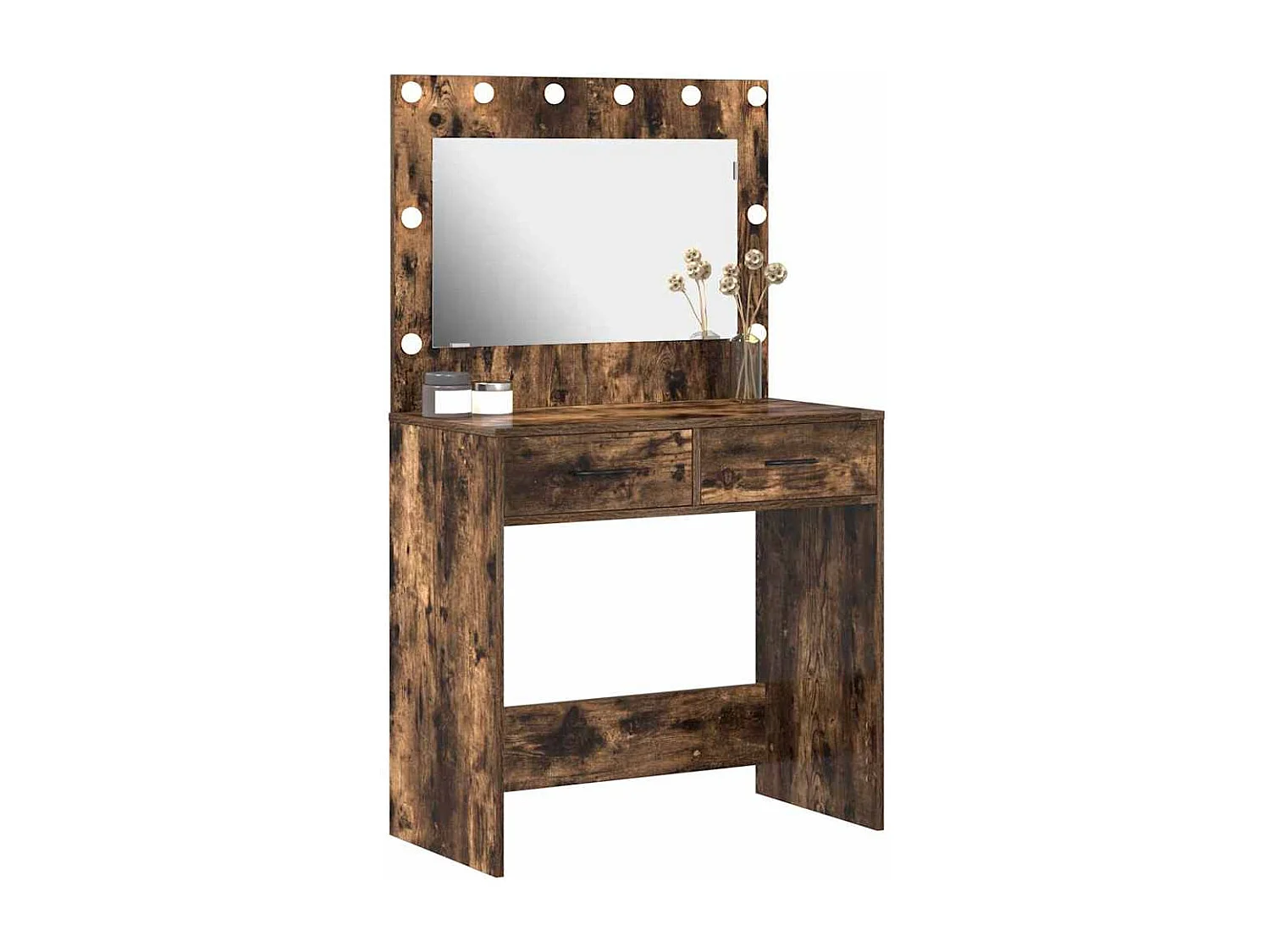 Toletta Rovere affumicato 78,5 x 41 x 135 cm Legno ingegnerizzato