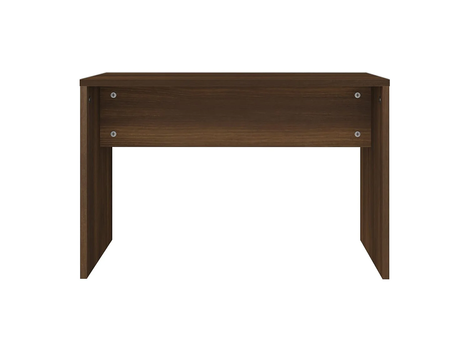 Kaptafelset Bruin eiken 86,5x35x136 cm