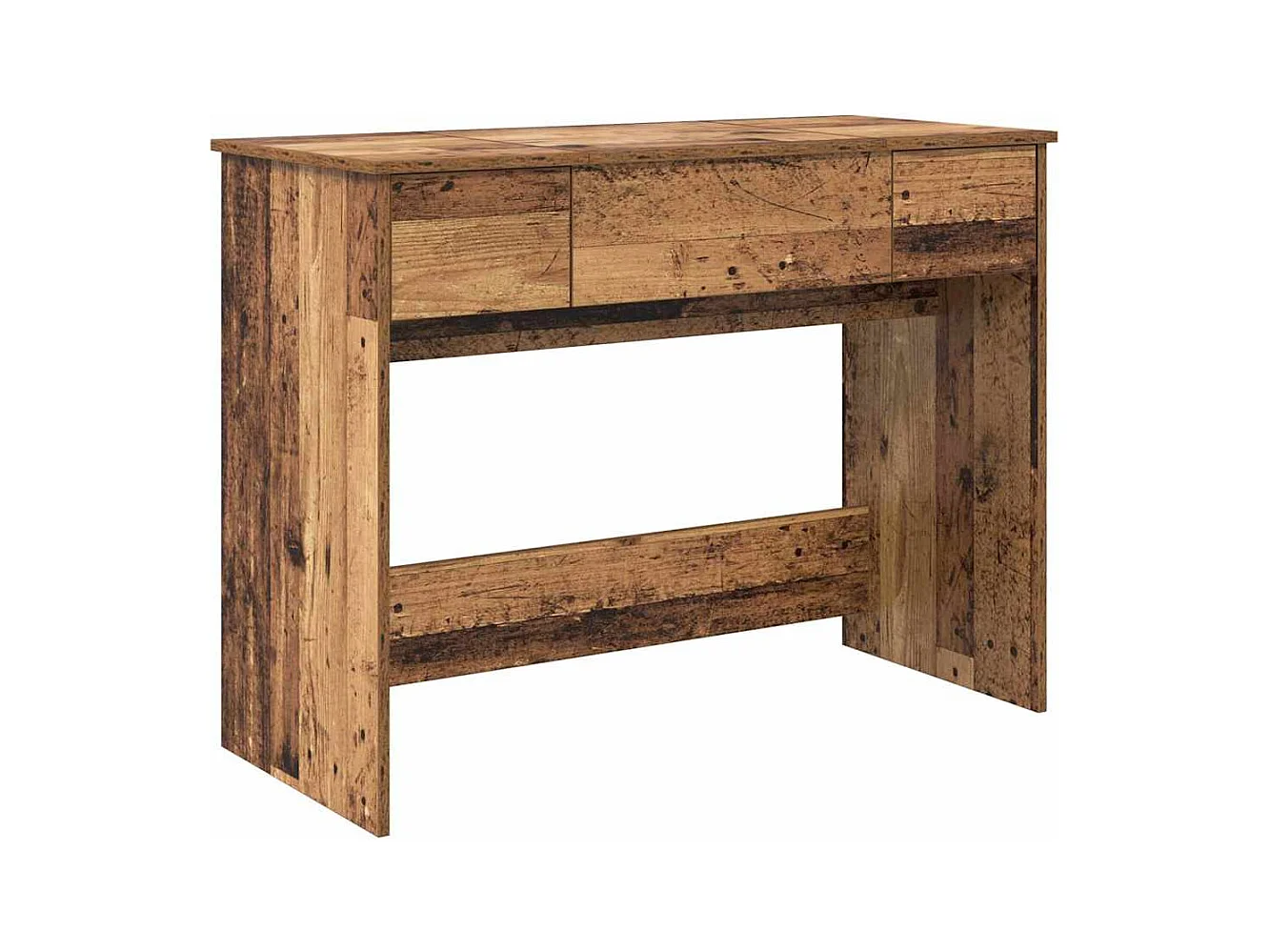 Table de Toilette avec tiroir Bois ancien 100 x 45 x 76 cm