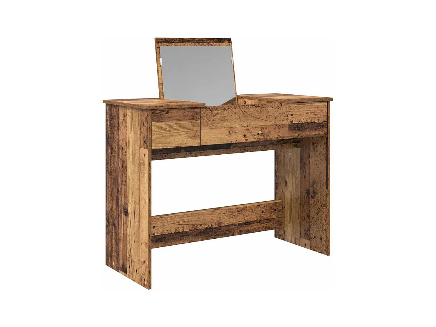 Table de Toilette avec tiroir Bois ancien 100 x 45 x 76 cm