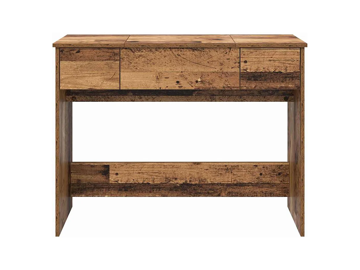 Table de Toilette avec tiroir Bois ancien 100 x 45 x 76 cm