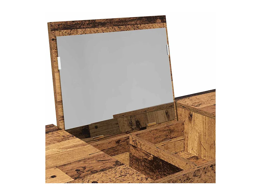 Table de Toilette avec tiroir Bois ancien 100 x 45 x 76 cm