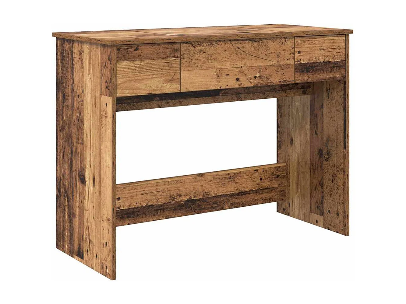 Table de Toilette avec tiroir Bois ancien 100 x 45 x 76 cm