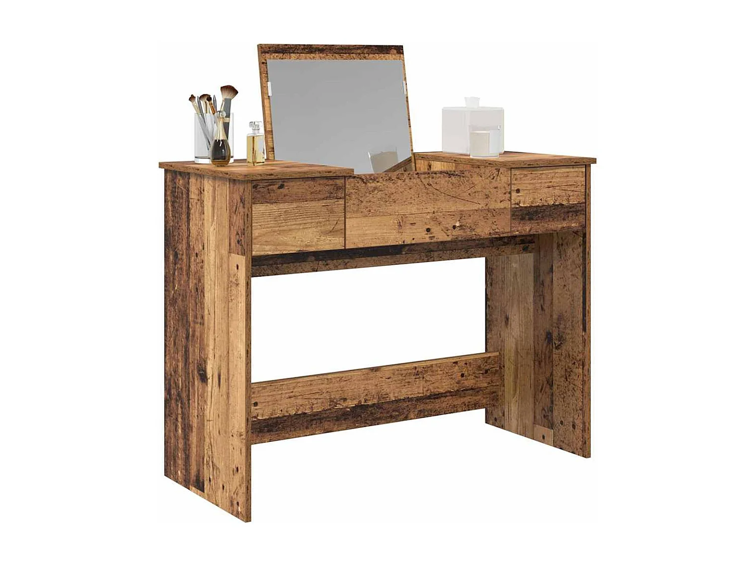 Table de Toilette avec tiroir Bois ancien 100 x 45 x 76 cm