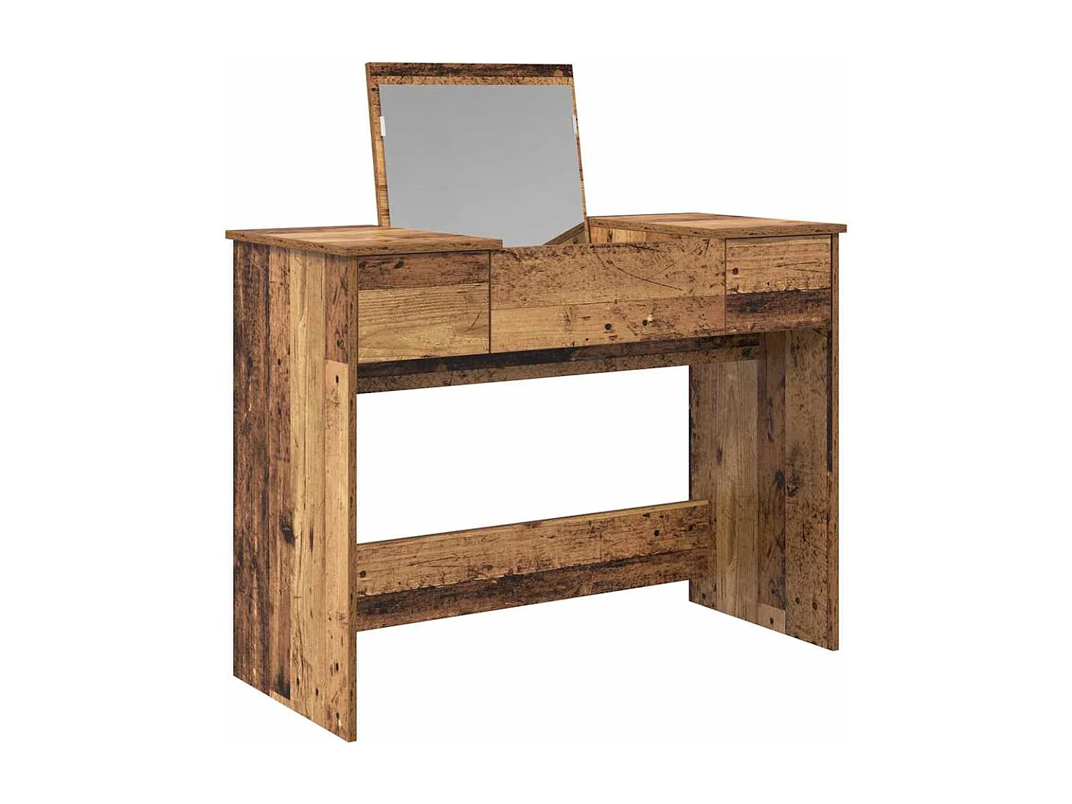 Table de Toilette avec tiroir Bois ancien 100 x 45 x 76 cm