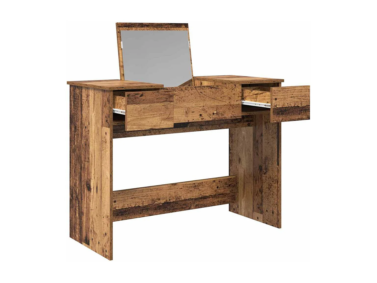 Table de Toilette avec tiroir Bois ancien 100 x 45 x 76 cm