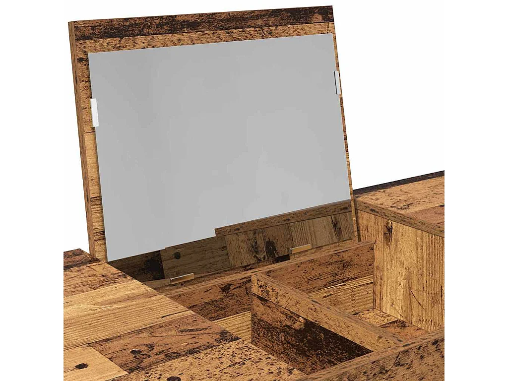 Table de Toilette avec tiroir Bois ancien 100 x 45 x 76 cm