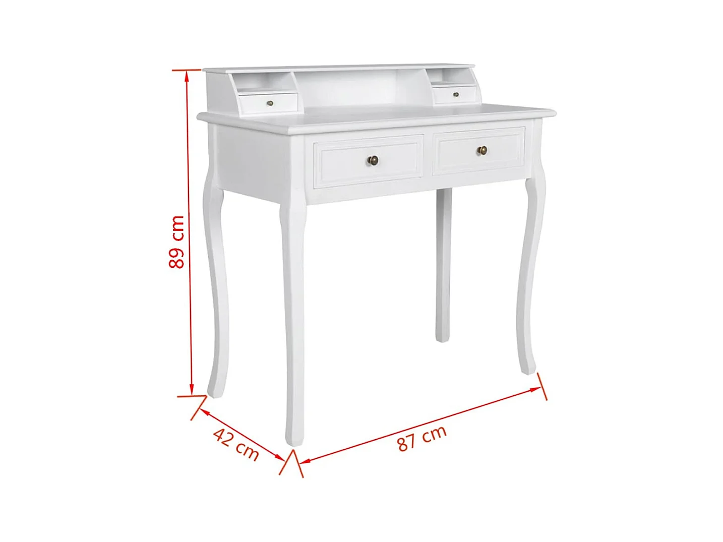 Mesa de maquillaje moderna de lujo