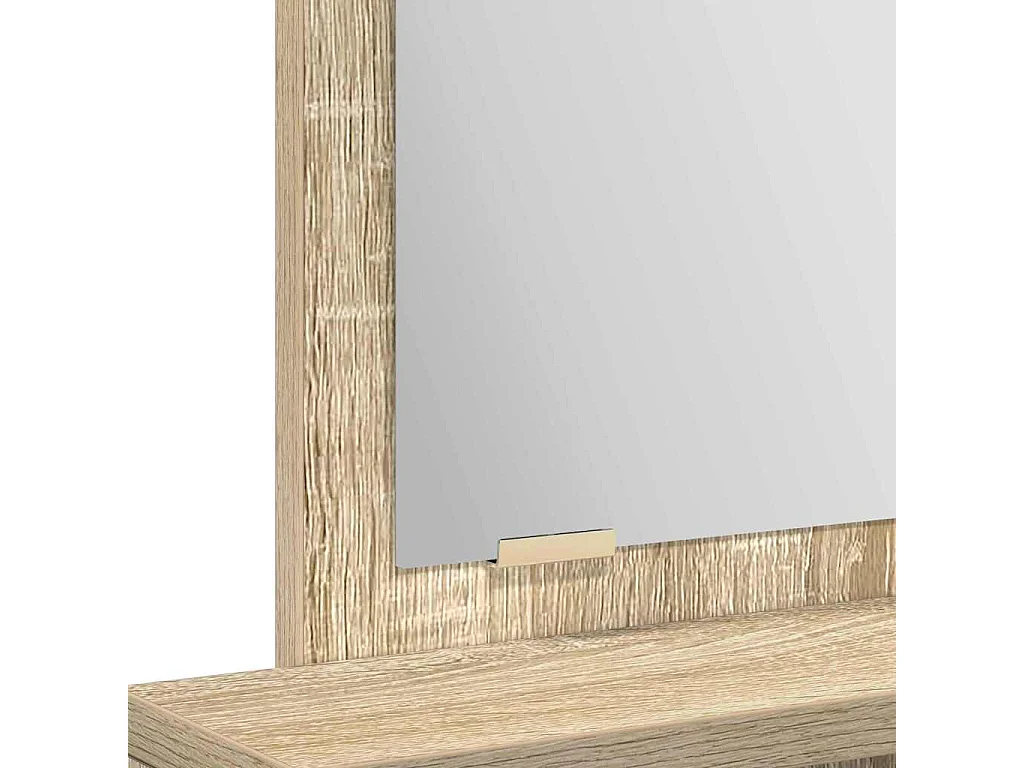 Coiffeuse Chêne Sonoma 50 x 41 x 140 cm Bois d'ingénierie