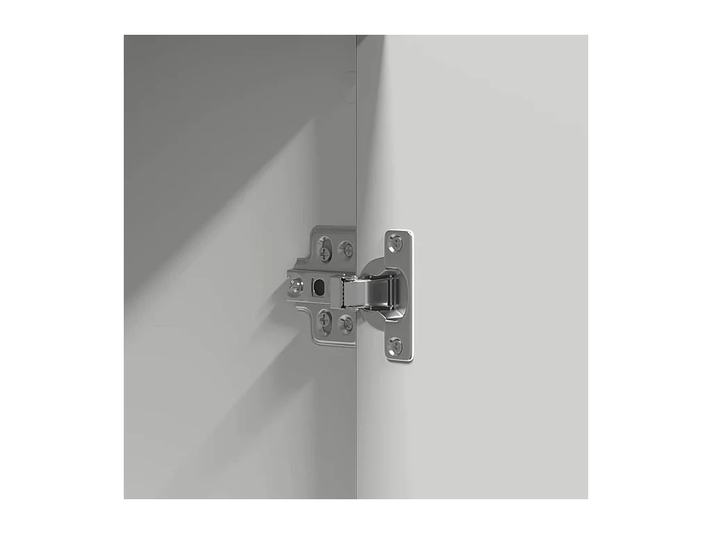 Table de Toilette Blanc 102 x 33 x 135 cm Bois d'ingénierie