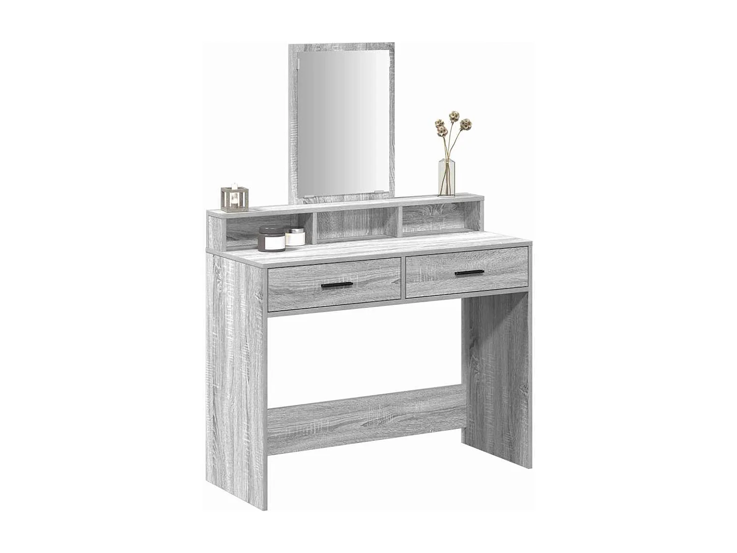 Sonoma Grey kaptafel 100 x 41 x 140 cm bewerkt hout