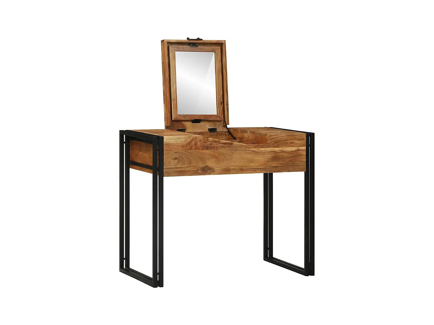 Coiffeuses pour Chambre Marron Bois d'acacia massif