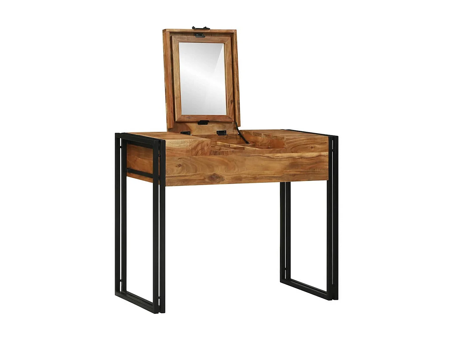 Coiffeuses pour Chambre Marron Bois d'acacia massif