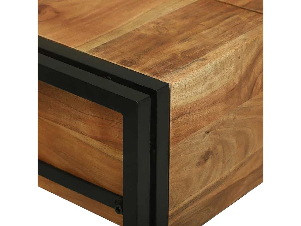 Coiffeuses pour Chambre Marron Bois d'acacia massif